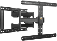 Кронштейн для телевизора Kromax Ultra Slim-102 черный 32"-90" макс.60кг настенный поворот и наклон