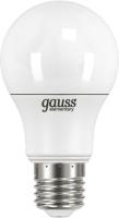 Лампа светодиодная Gauss Elementary 7Вт цок.:E27 груша 220B св.свеч.бел.нейт. A60 (упак.:10шт) (23227A)