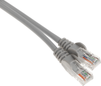 Патч-корд Lanmaster LAN-PC45/U5E-1.5-GY UTP RJ-45 вил.-вилка RJ-45 кат.5E 1.5м серый LSZH (уп.:1шт)