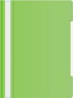 Папка-скоросшиватель Бюрократ -PS20LETT A4 прозрач.верх.лист пластик салатовый 0.12/0.16