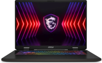Ноутбук MSI Sword 17 HX B14VGKG-048XRU Core i9 14900HX 16Gb SSD1Tb NVIDIA GeForce RTX4070 8Gb 17" IPS QHD+ (2560x1600) без ОС grey space WiFi BT Cam (9S7-17T214-048)
