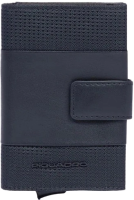 Чехол для кредитных карт Piquadro S137 PP5649S137R/N черный металл