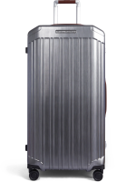 Чемодан Piquadro PQ-LM BV5213PQLM/NCU 42x37x80см 102л. 5.6кг. поликарбонат/натур.кожа серебристый