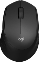 Мышь Logitech M330 Silent Plus черный оптическая 1000dpi silent беспров. USB 2but (910-004909)