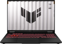 Ноутбук Asus TUF Gaming A16 FA608UMI-TU172 Ryzen 7 260 16Gb SSD512Gb NVIDIA GeForce RTX 5060 8Gb 16" IPS WUXGA (1920x1200) без ОС grey WiFi BT Cam (90NR0KV1-M00BC0)