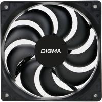 Вентилятор для корпуса Digma DFAN-120-9 120х120x25 черный 3-pin 4-pin (Molex) 23дБ (упак.:1шт) Ret