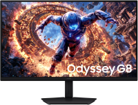 Монитор Samsung 31.5" Odyssey G8 S32HG802ESXCI черный IPS LED 16:9 HDMI матовая HAS Piv 350cd 178гр/178гр 6144x3456 165Hz FreeSync Premium DP 6K USB 7.4кг