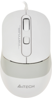 Мышь A4Tech Fstyler FM10 белый/серый оптическая 1600dpi USB 4but (FM10 WHITE)