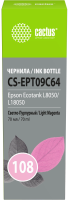 Чернила Cactus CS-EPT09C64 108 светло-пурпурный70мл для Epson Ecotank L8050/L18050