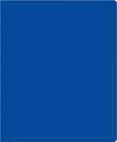 Папка на 2-х кольцах Silwerhof Eco SE-0413/2RBLU A4 пластик 0.5мм кор.18мм синий