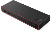 Стыковочная станция Lenovo 40BF0100EU USB Type-C черный 1xHDMI 2xDP 2xUSB Type-C 4xUSB 3.1