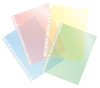 Папка-вкладыш Бюрократ Премиум -013COLOR ассорти глянцевые A4+ 30мкм (упак.:50шт)