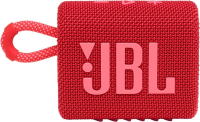 Колонка порт. JBL GO 3 красный 4.2W 1.0 BT 10м (JBLGO3RED)