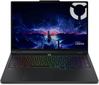 Ноутбук Lenovo Legion Pro 5 16IAX10 Core Ultra 9 275HX 32Gb SSD1Tb NVIDIA GeForce RTX 5060 8Gb 16" OLED WQXGA (2560x1600) без ОС black WiFi BT Cam (83F30010RK)