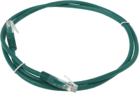 Патч-корд Lanmaster TWT-45-45-1.0-GN UTP RJ-45 вил.-вилка RJ-45 кат.5E 1м зеленый ПВХ (уп.:1шт)