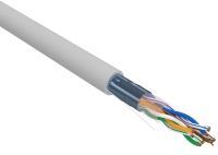 Кабель информационный Rexant PRO 02-0025 кат.5E F/UTP 4 пары 24AWG PVC внутренний 305м серый