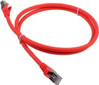 Патч-корд Lanmaster LAN-PC45/S6A-1.0-OR FTP RJ-45 вил.-вилка RJ-45 кат.6A 1м оранжевый LSZH