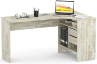 Стол для компьютера Сокол СПм-25П столешница ЛДСП дуб юкон 145x74x81см (00-00016792)