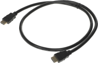 Кабель аудио-видео Buro HDMI 2.0 HDMI (m)/HDMI (m) 1м. позолоч.конт. черный (BHP HDMI 2.0-1)