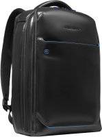 Рюкзак мужской Piquadro Blue Square CA6817B2/N черный натур.кожа