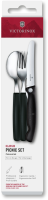 Набор столовых приборов Victorinox Swiss Classic 6.7193.3F набор из 3предм. черный