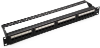 Патч-панель Suprlan 10-0427 19" 1U 24xRJ45 кат.6 UTP
