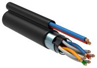 Кабель информационный ITK LC3-C5E04-379 кат.5E FTP 4 пары 24AWG LDPE внешний 305м черный