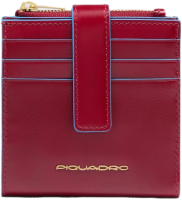 Чехол для кредитных карт Piquadro Blue Square PP6843B2R/R красный натур.кожа