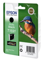 Картридж струйный Epson T1591 C13T15914010 фото черный (9100стр.) (17мл) для Epson St Ph R2000