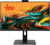 Моноблок IRU Tactio 23IM 23.8" Full HD i5 13420H (2.1) 16Gb SSD512Gb UHDG CR без ОС WiFi BT 120W Cam черный 1920x1080 (RUS)