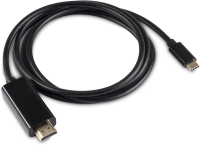 Кабель-переходник аудио-видео Buro USB Type-C (m)/HDMI (m) 1.5м. черный (BU-TYPEC-HDMI-1.5M)