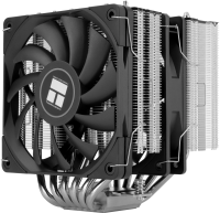 Устройство охлаждения(кулер) Thermalright Royal Knight 120 SE Soc-AM5/AM4/1200/1700/1851 серебристый/черный 4-pin 25.6dB Al+Cu Ret (RK120-SE)
