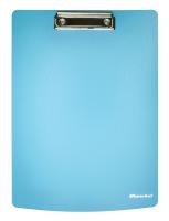 Папка клип-борд Silwerhof 957027 A4 полифом 1.8мм голубой