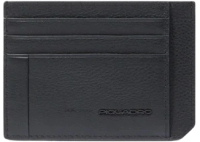 Чехол для кредитных карт Piquadro Russel PP2762W137R/N черный натур.кожа