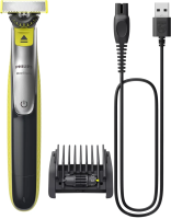 Триммер Philips QP2734/23 черный/салатовый 1Вт