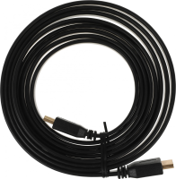 Кабель аудио-видео Buro BU-HDMI-FLAT-v1.4-3m HDMI (m)/HDMI (m) 3м. черный