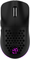 Мышь Оклик 900GMW черный оптическая 26000dpi беспров. BT/Radio USB 6but (1796786)