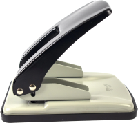 Дырокол Kw-Trio Stylish Heavy Duty 09760 макс.:40лист. металл ассорти отв.:2 с линейкой