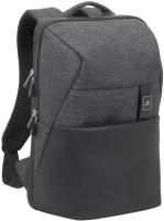 Рюкзак для ноутбука 15.6" Riva 8861 черный полиуретан/полиэстер (8861 BLACK)