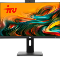 Моноблок IRU Tactio 27IP5 27" QHD i3 14100 (3.5) 8Gb SSD512Gb UHDG 730 CR без ОС GbitEth WiFi BT 120W Cam черный 2560x1440 (RUS)