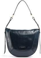 Сумка женская The Bridge Fedora 04320401/YH темно-синяя натур.кожа