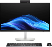 Моноблок HP EliteStudio 8 G1i 27" QHD Core Ultra 7 265 (2.4) 32Gb SSD1Tb RTX5060 8000Mb без ОС GbitEth WiFi BT клавиатура мышь Cam серебристый 2560x1440