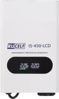 Стабилизатор напряжения Rucelf IS-450-LCD 0.4кВА однофазный белый
