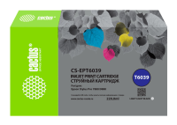 Картридж струйный Cactus CS-EPT6039 T6039 св.сер.пигм. (220мл) для Epson Stylus PRO 7880/9880 с чипом