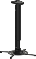 Кронштейн для проектора Cactus CS-VM-PR05L-BK черный макс.10кг потолочный поворот и наклон