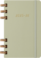 Еженедельник Moleskine ACADEMIC SPIRAL Large 150х210мм 200стр. спираль киви