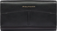 Клатч женский Piquadro Ashley PD6463W134R/N черный натур.кожа
