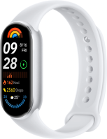 Фитнес-трекер Xiaomi Smart Band 9 AMOLED корп.:серебристый рем.:серебристый (BHR8340GL )