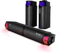 Саундбар Sven SB-G1450 мини 2.0 черный 10Вт BT