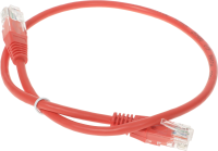 Патч-корд Lanmaster TWT-45-45-0.5-OR UTP RJ-45 вил.-вилка RJ-45 кат.5E 0.3м оранжевый ПВХ